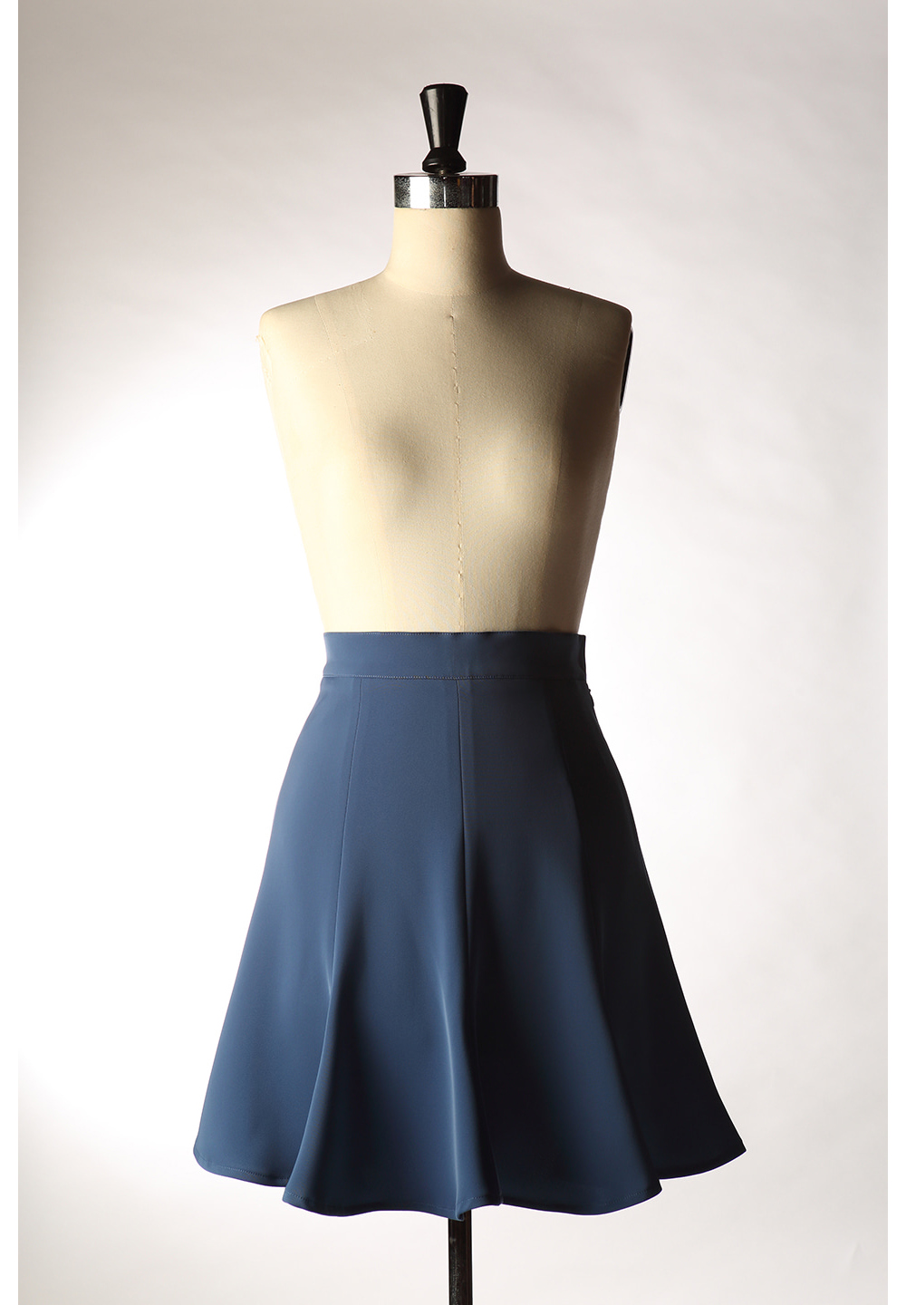 dress navy blue color image-S3L20